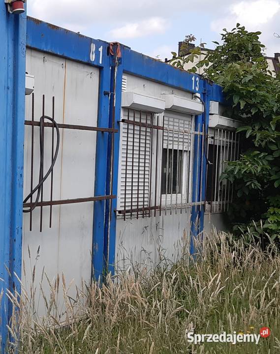 Zestaw 3 kontenerów trio kontener szatniowy Swarzędz