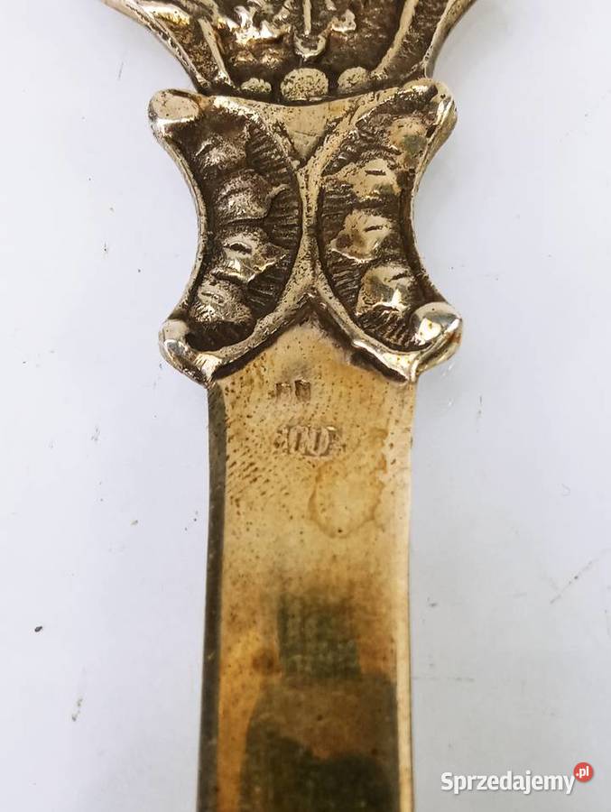 Nóż do papieru Secesja Wiedeń Srebro 800