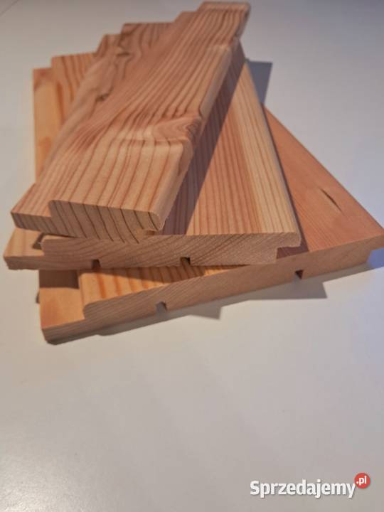 Deska elewacyjna Modrzewiowa 3D na zakladke wielkopolskie Biskupice