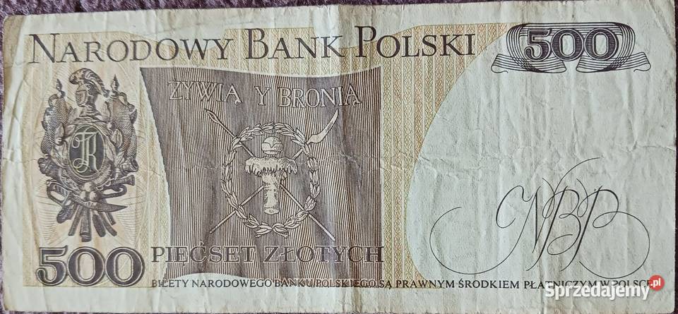 500 T Kościuszko seria FU 1VI 1982 r