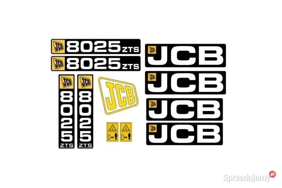 Naklejki naklejka JCB ZTS 8025 8030 8035 8045 Karoseria