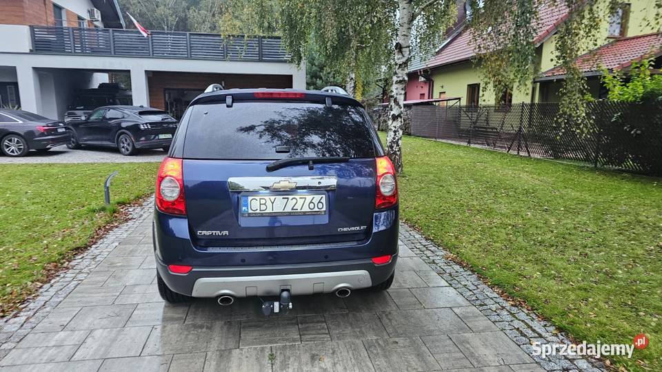 Captiva 4x4 7 osób Polski salon BEZWYPADKOWA 1991cm3 Solec Kujawski