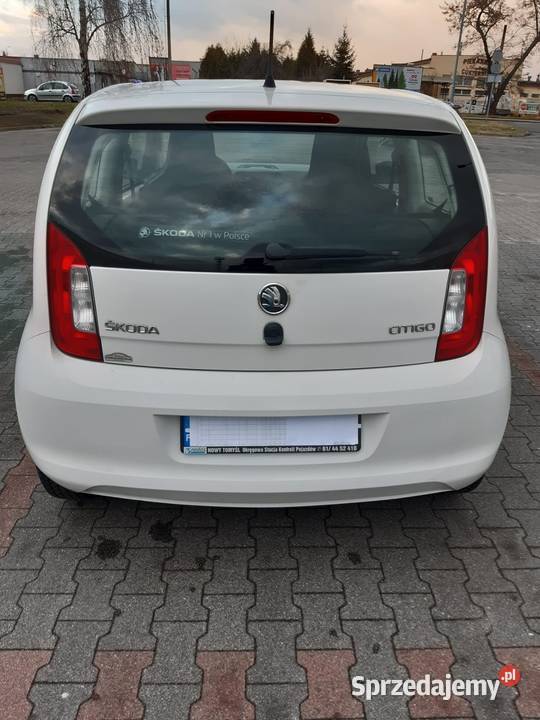 SKODA Citigo hatchback Easy 10 130400km Wytomyśl