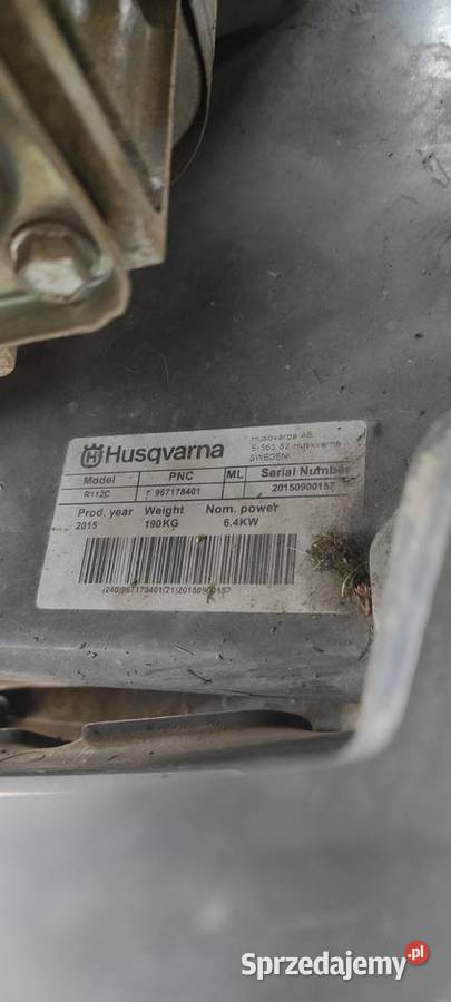 Traktorek rider Husqvarna R112C kosiarka