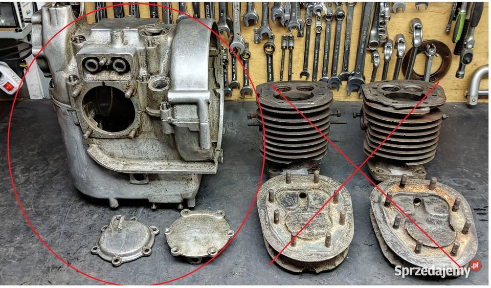 BMW R11 BMW R12 BLOK KARTERY SILNIK Bydgoszcz