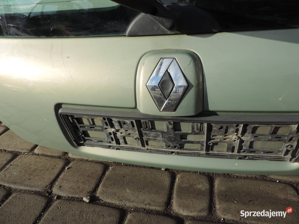 RENAULT CLIO II 2 FL KLAPA BAGAŻNIKA TYŁ osobowe Nowy Sącz sprzedam
