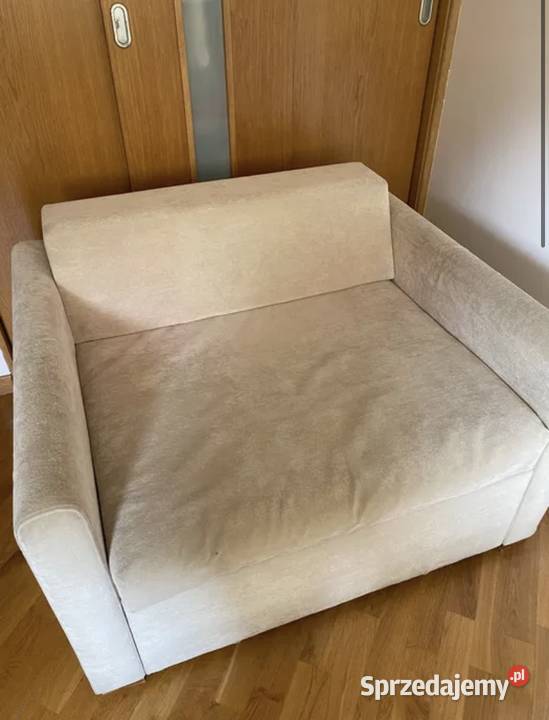 wysuwane łóżko fotel 110cm