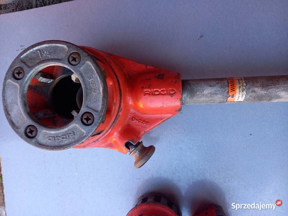 Grzechotka Ridgid z narzynką 1 14cala podkarpackie Kolbuszowa sprzedam