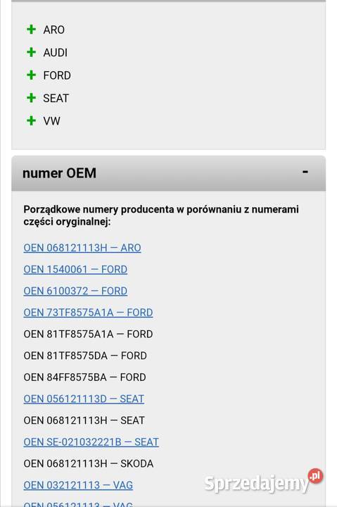 Termostat TH1439 87J VW SKODA FORD NOWY