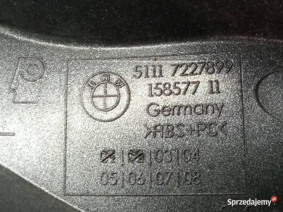 HALOGEN LEWY PRZÓD Bmw Seria 3 Coupe I 20062013