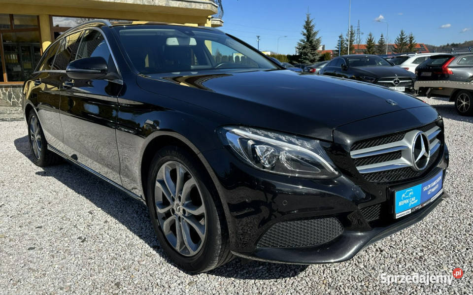 Mercedes C 180 LEDNaviPDCSerwisGwarancja W205 klimatyzacja dolnośląskie Kamienna Góra