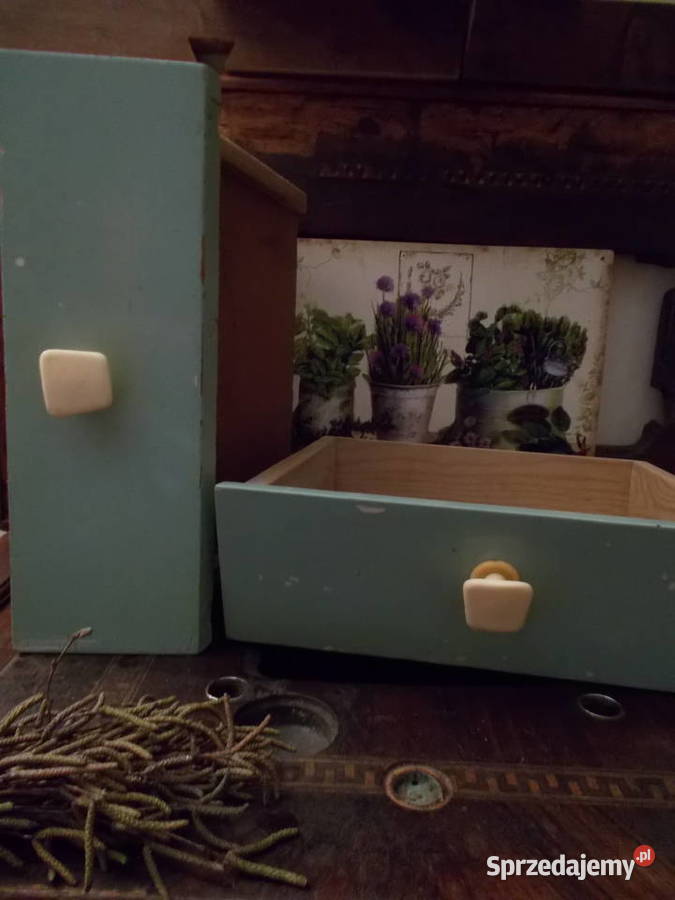 Szuflada ze Starego Kredensu PRL Komplet2 Pozostałe zachodniopomorskie Szczecin sprzedam