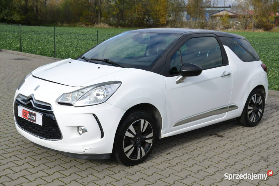 Citroen DS3 12 benzyna 82 automat ledy biały sprzedam