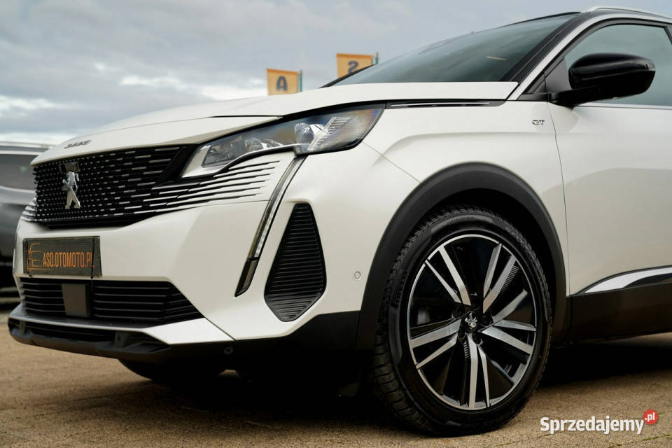 Peugeot 3008 GT kamery skóra NAWI night vision czujnik zmierzchu Otmuchów sprzedam