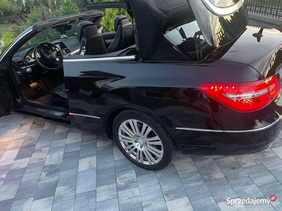 Mercedes E klasa Cabrio warmińsko-mazurskie Nowe Miasto Lubawskie