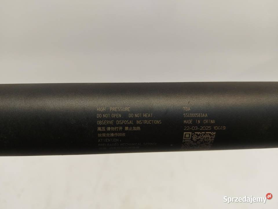 Jaecoo 7 PHEV 2025r siłownik klapy bagażnika sprzedam