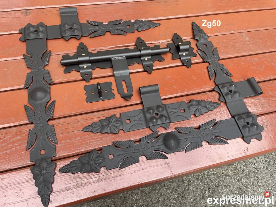 ZASUWA RYGLOWA DUŻA KUTA 300x50 MM CZARNA Kraków