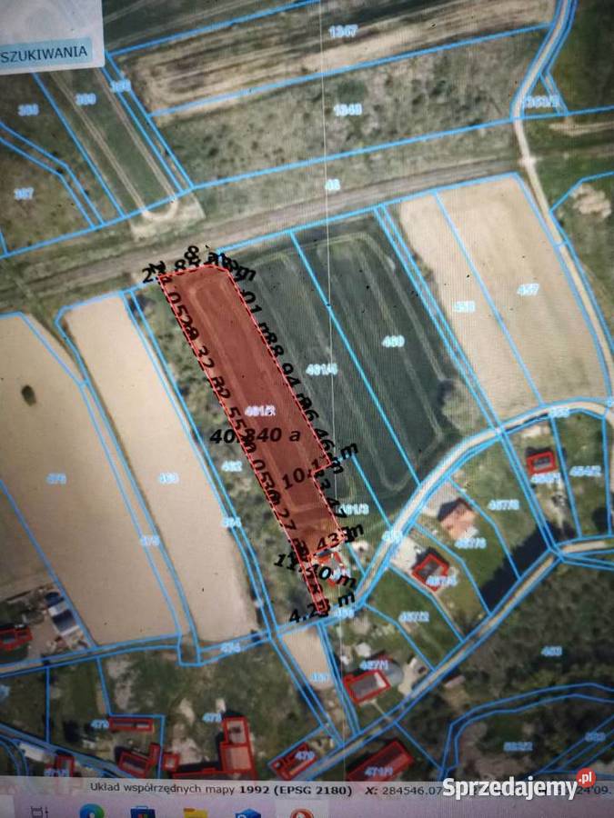 Działka w Starym Wielisławiu 3980m2 Stary Wielisław sprzedam