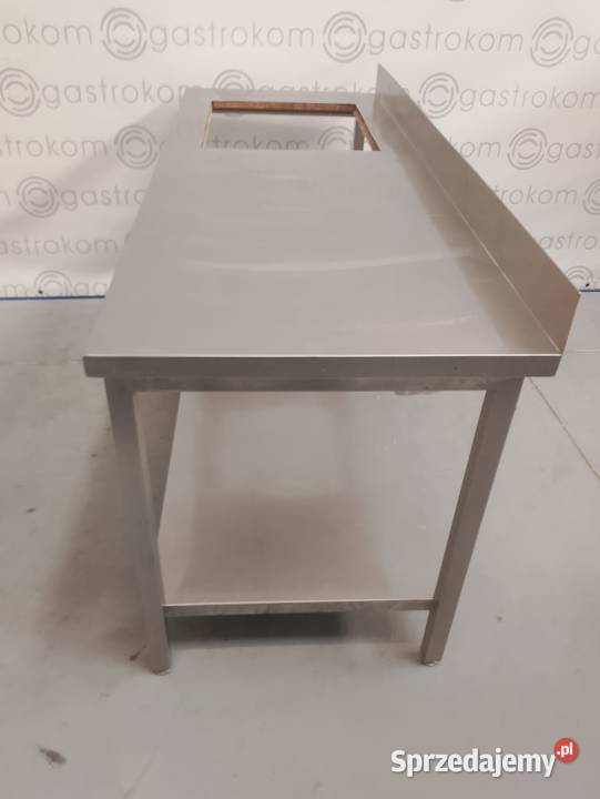 Stół z otworem na płytę grzewczą 182x70x85 sprzedam
