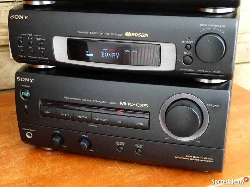 Wieża Sony MHCEX5 ładna i sprawna WYSYŁKA Jasło