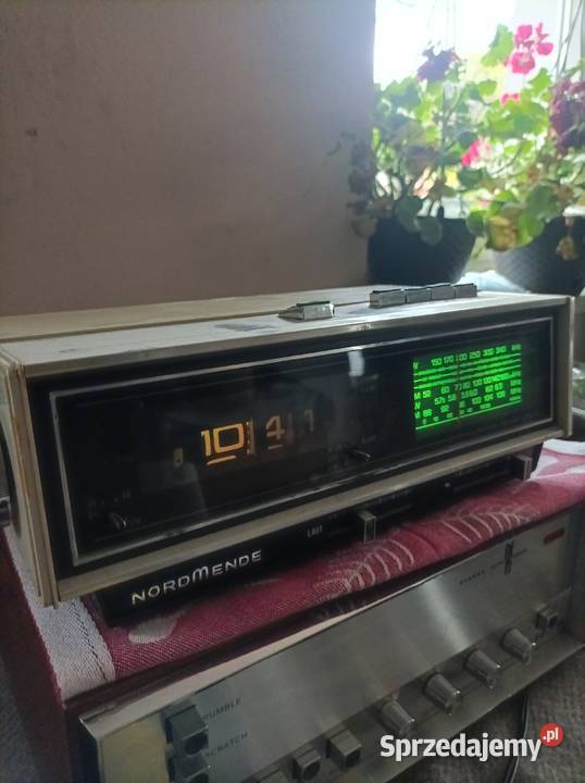 Nordmende Vario Clock radio zegar