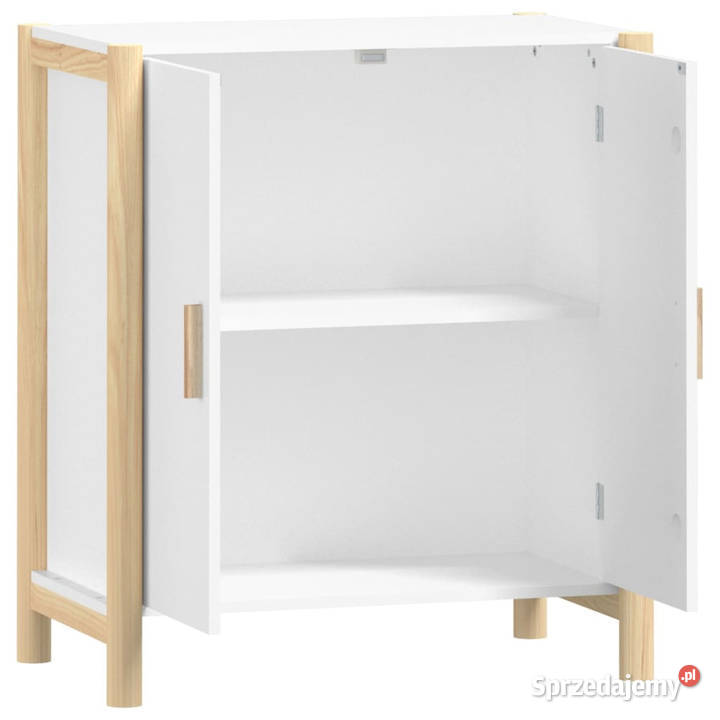 Szafka biała 62x38x70 materiał drewnopochodny Dom i Ogród