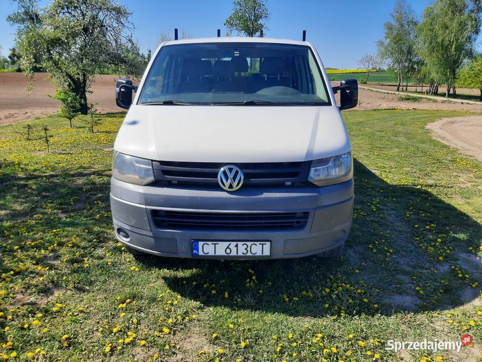 Volkswagen T5 lift doka 4x4 2012 klima Toruń