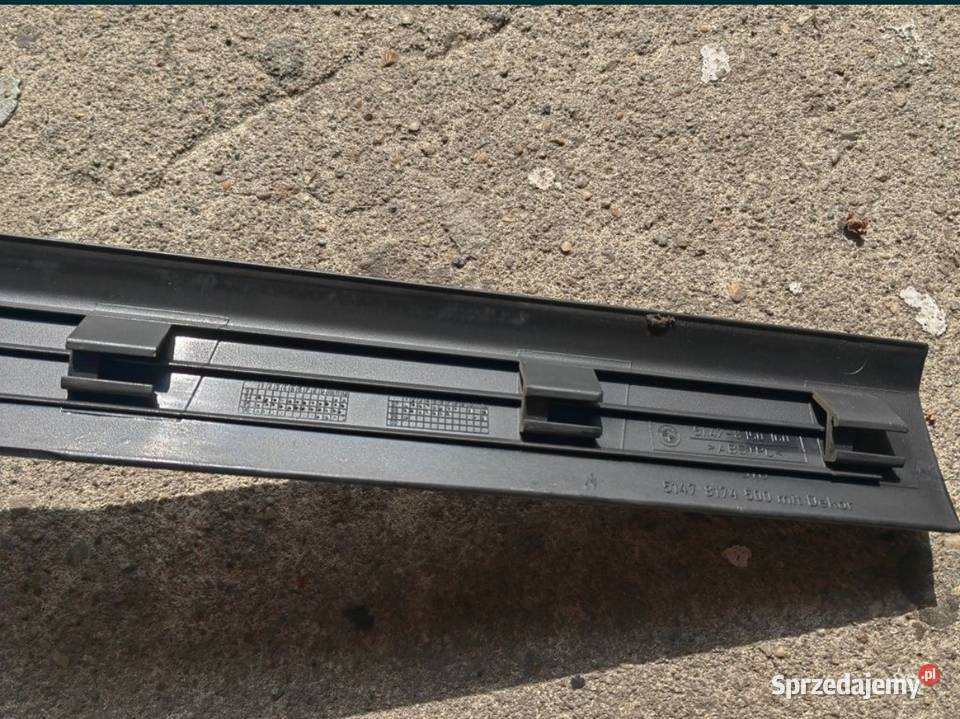 Listwa nakładka progowa wewnętrzna prawy tył BMW śląskie