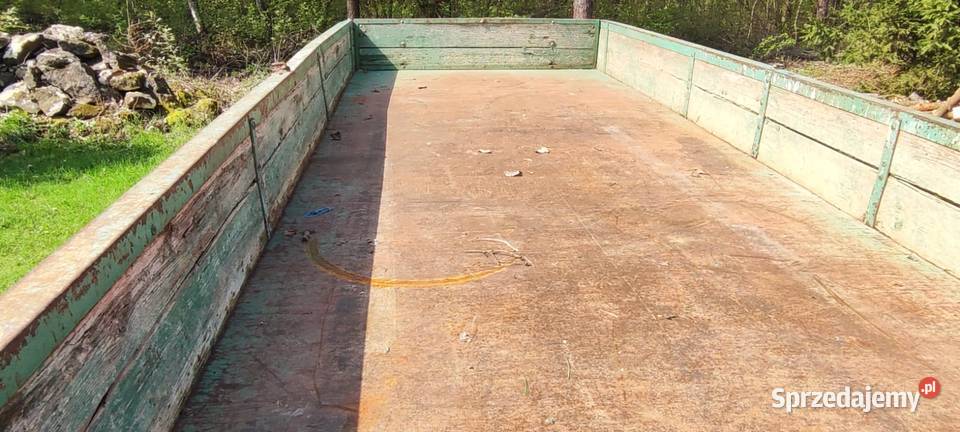 1965 Niemiecka Przyczepa Dwuosiowa Wywrotka wywrotki Józefów sprzedam