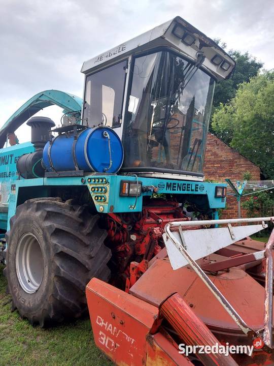Sieczkarnia do kukurydzy Mengele Mammut Case nie Automatyczne ostrzenie noży Jelenie