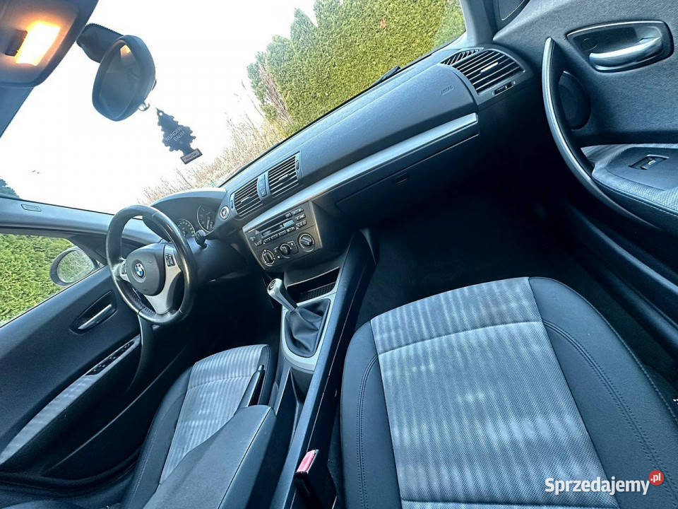 BMW 118 BMW e87 118i 20 130 6Biegów PółSkóry Zarejestrowany w Polsce Wrocław