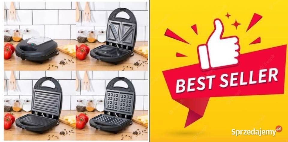 Toster opiekacz 3w1 Zilner