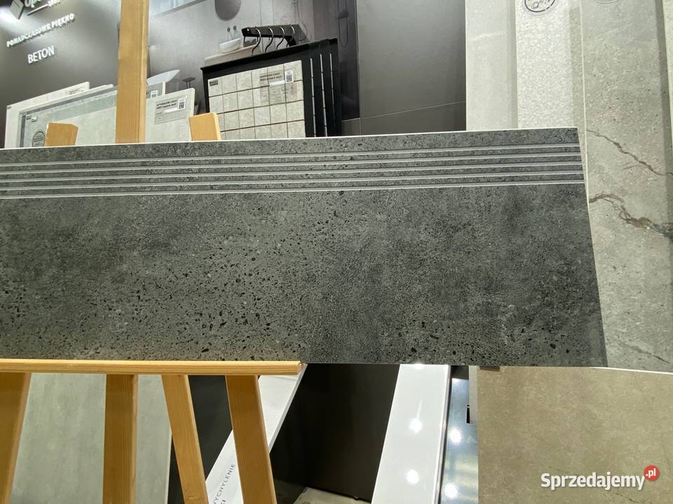 płytki schody Lastriko grafit 30x120 Nowość Podłogi i schody