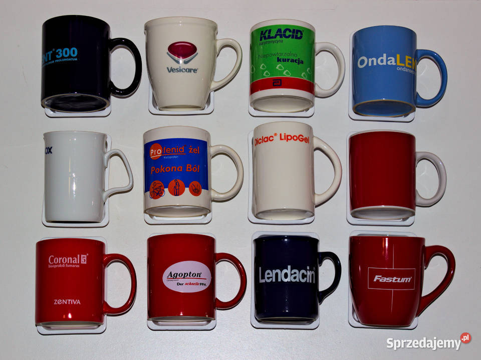 017 kubki 12 sztuk farmacja Bielsko-Biała