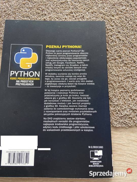 Python Kurs programowania na prostych Pozostałe Osięciny