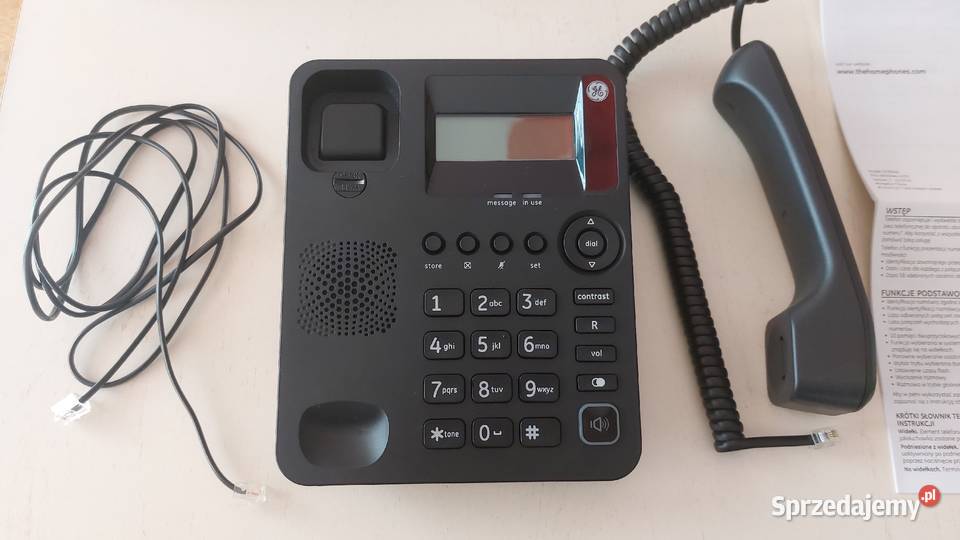 Telefon stacjonarny firmy General Electric 30044