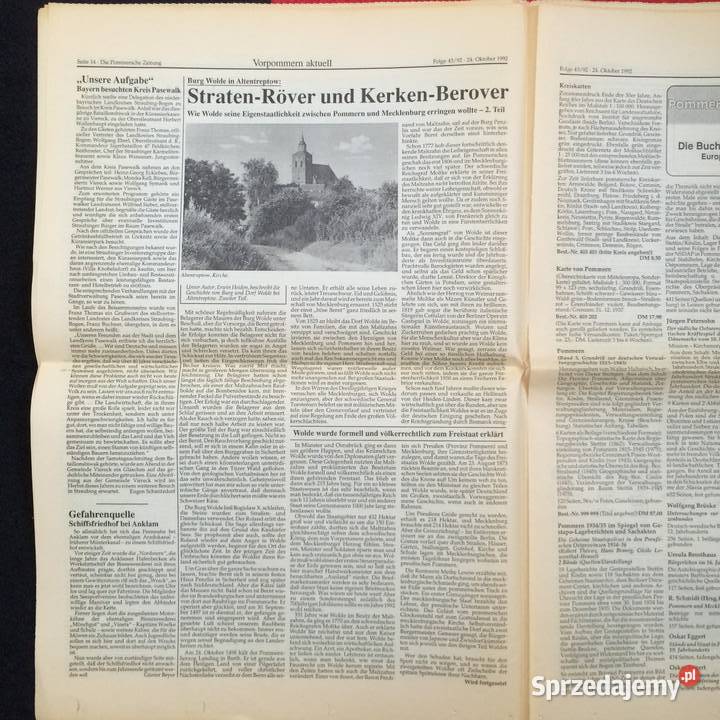 1877 Niemiecka Gazeta Szczecin