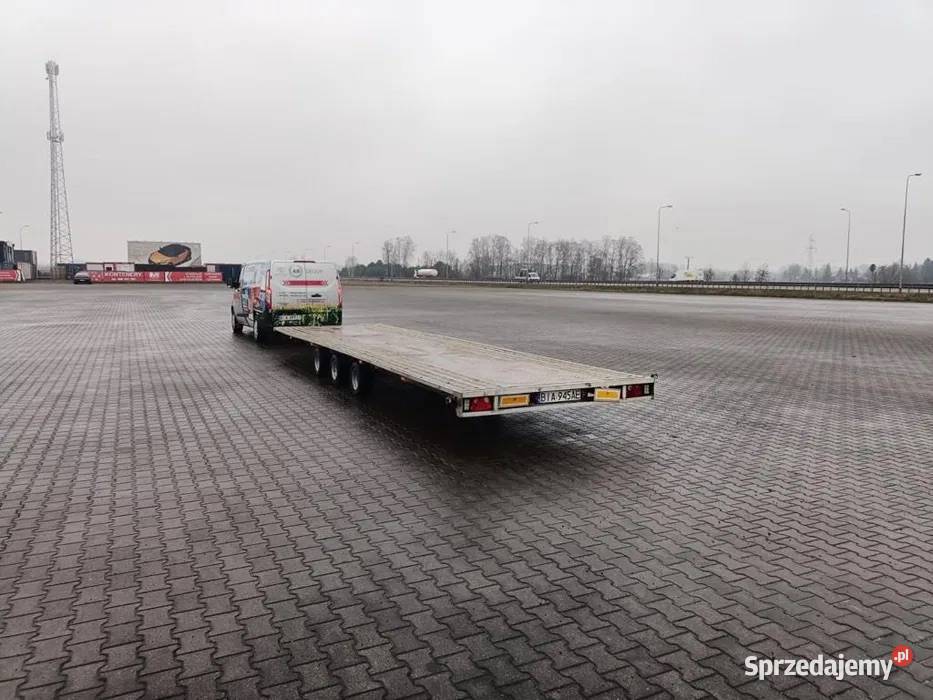 Laweta najazd 100 aluminium 9 metrów Rzędziany sprzedam