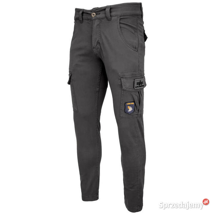 Alpha Industries Spodnie Petrol Patch 178207 Warszawa sprzedam