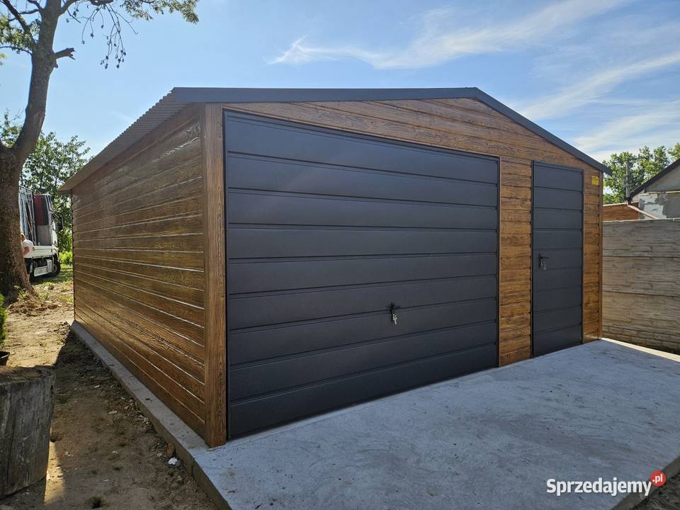 5x6 Garaze Blaszane Garaż Blaszany Blaszak 328zł/m2 śląskie Częstochowa