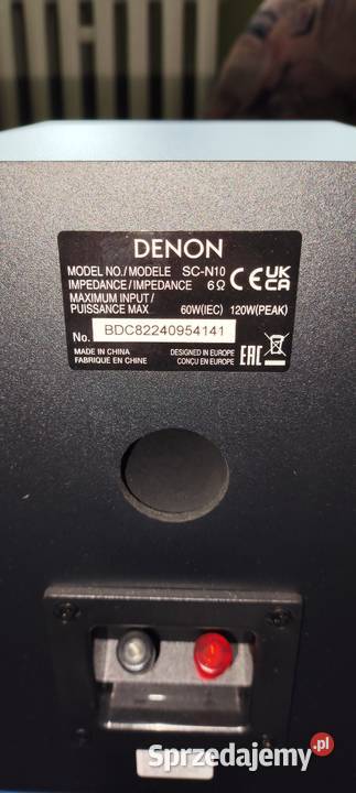 Kolumny Denon SCN10 kujawsko-pomorskie Starorypin Prywatny