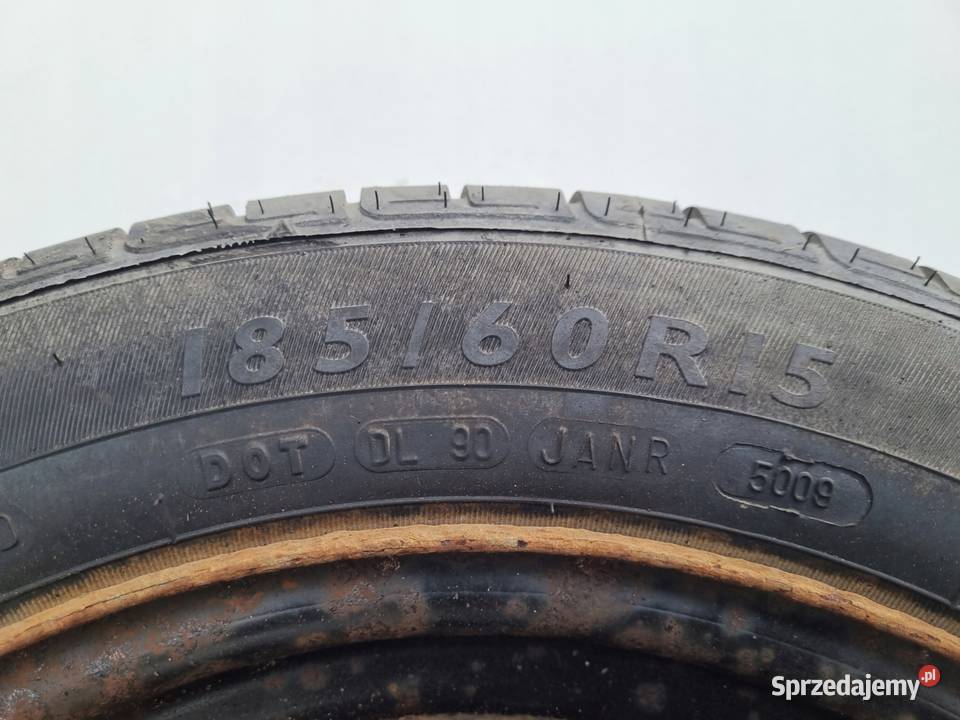 Clio II III Kangoo KOŁO ZAPASOWE Zapas 18565 R15 Rudka