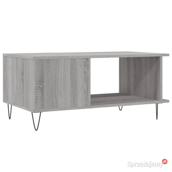 Stolik kawowy szary dąb sonoma 90x50x40 WM829490 mazowieckie Warszawa