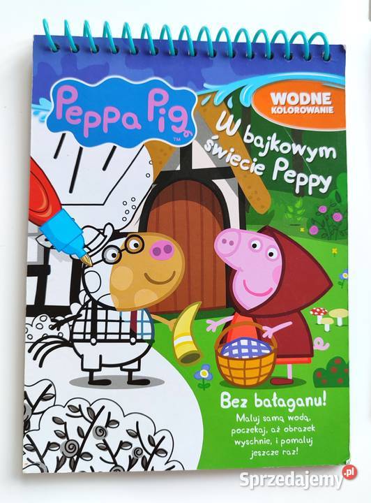 3 Pack wodnych kolorowanek Psi Patrol Świnka Katowice