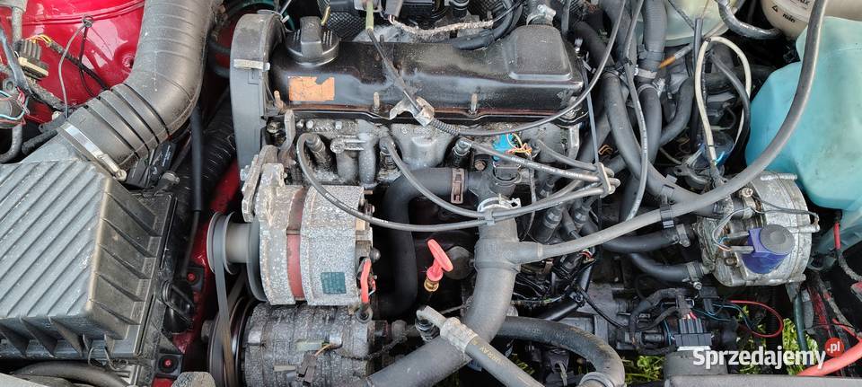 czerwony Passat z absem i klimatyzacją Passat Bochnia sprzedam