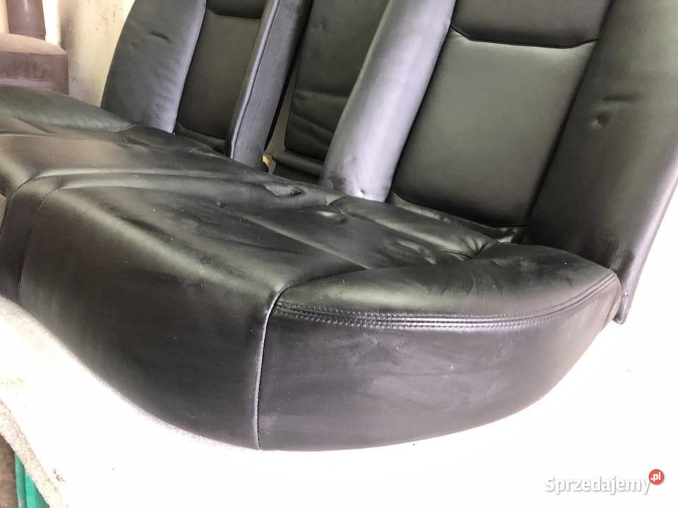 KANAPA OPARCIE TYŁ SKÓRA BMW E65