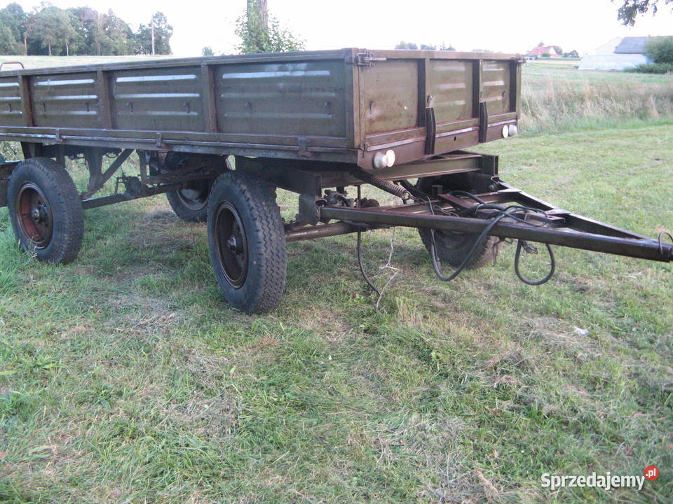przyczepa d 46 z zasobów wojska cała w orginale Garwolin