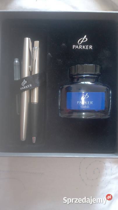 Parker komplet nowy Pióro długopis atrament Wrocław