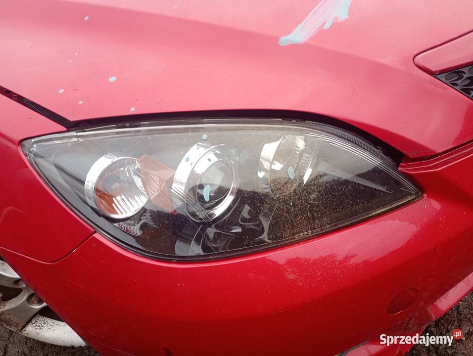 Mazda 3 BK zderzak przedni transport FV dostawa Wałbrzych