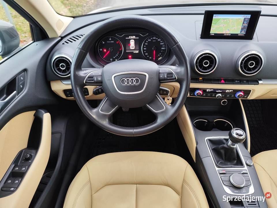 Audi A3 8V 2013r 20 TDI skóra alu 18 navi Lubasz